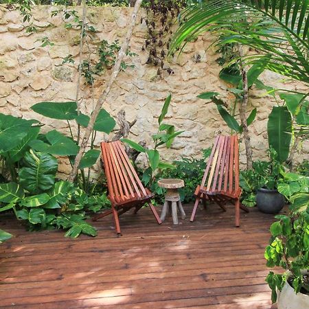 Elegant Boho Style Villa Jungle Views In Rooftop Deck & Outstanding Raw Pool In Holistika Tulum Luaran gambar