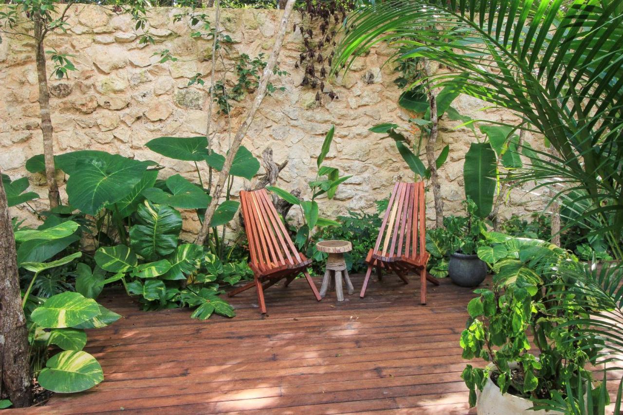 Elegant Boho Style Villa Jungle Views In Rooftop Deck & Outstanding Raw Pool In Holistika Tulum Luaran gambar