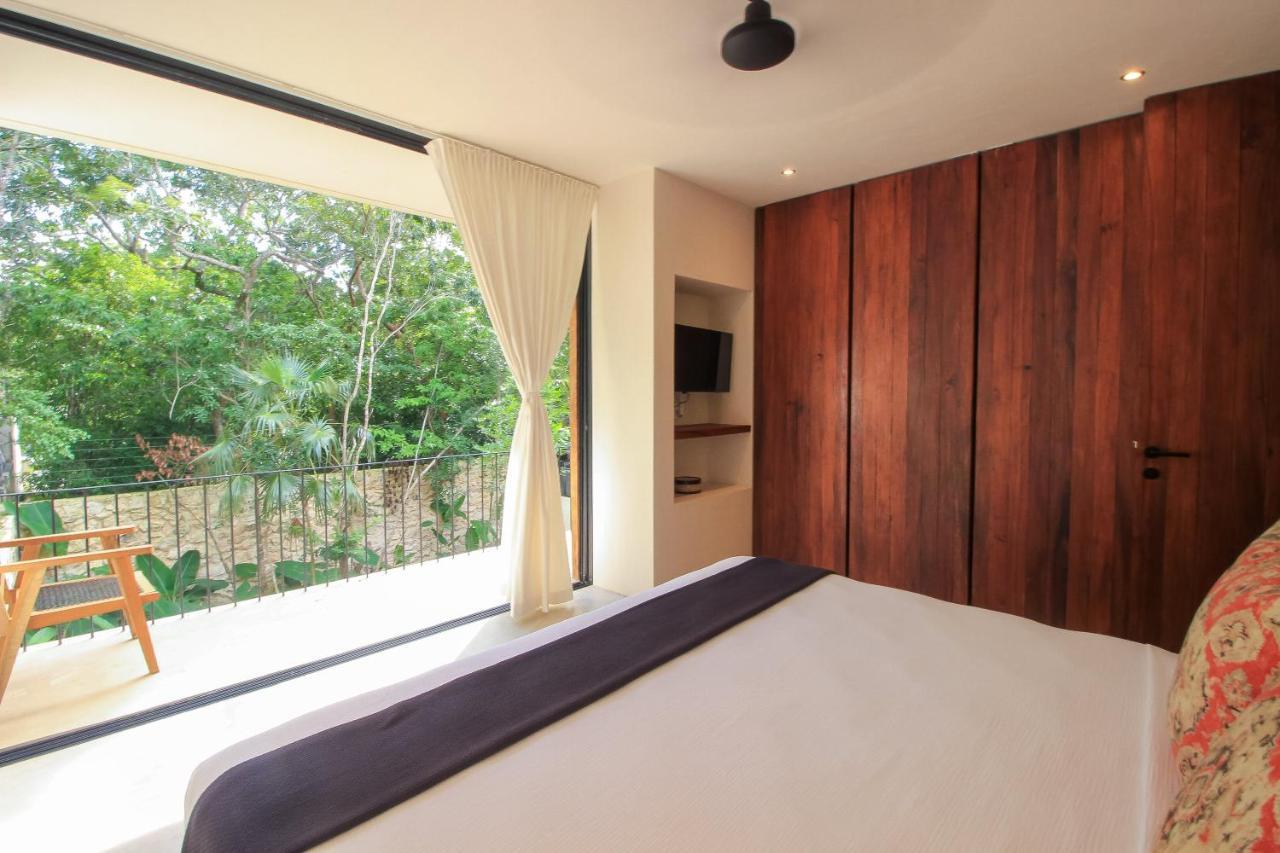 Elegant Boho Style Villa Jungle Views In Rooftop Deck & Outstanding Raw Pool In Holistika Tulum Luaran gambar